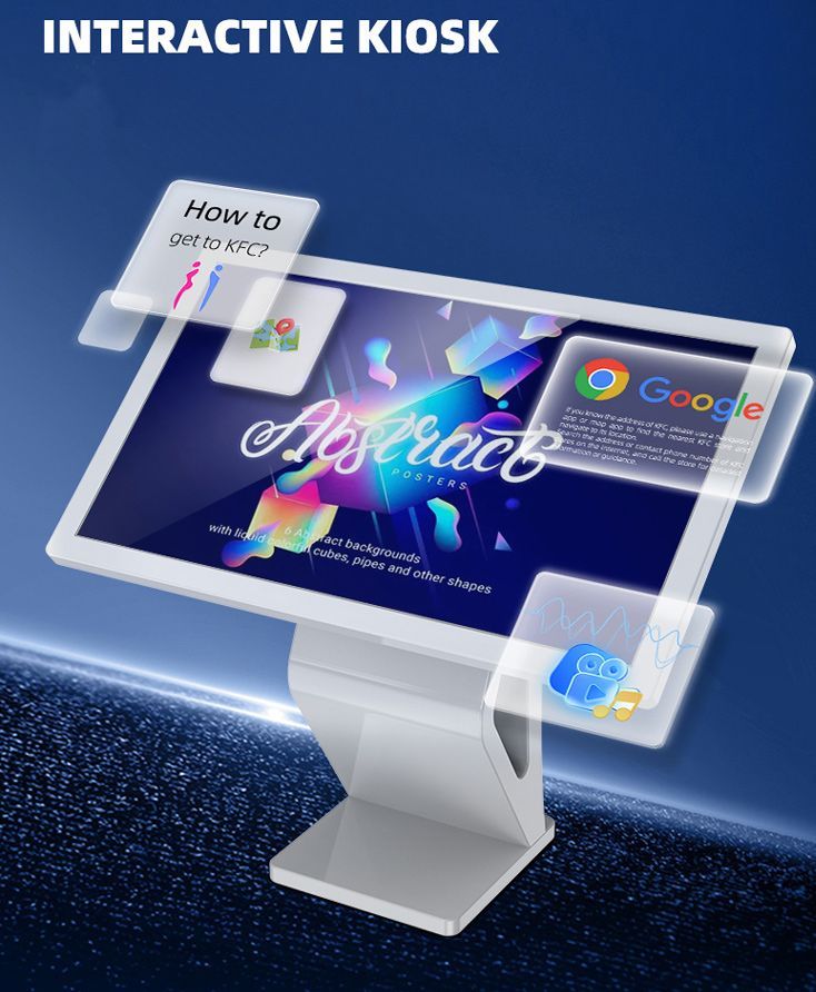 Der Digita-Kiosk ist ein interaktives Touch-Terminal für Information, Navigation und Self-Service. Mit seinem hochauflösenden Touchdisplay und der intuitiven Bedienung eignet er sich ideal für Unternehmen, Einzelhandel, Hotels, Behörden und öffentliche Einrichtungen. Er bietet eine moderne Lösung für digitale Informationen, Besucherführung, Produktpräsentationen und interaktive Kundenkommunikation.