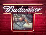 Budweiser Neon Wanddisplay