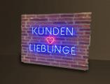 Neon-Vintage-Mauerstück