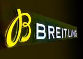 Profilbuchstaben-Breitling